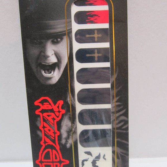 Revolution Rock & Roll Beauty Ltd Ed Ozzy Nail Set~40 Piece Assorted Nail Decals - Picture 3 of 3